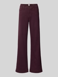 Wide & Loose Fit Jeans aus Baumwoll-Mix Modell 'Maine' von Brax Bordeaux - 2