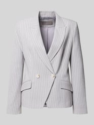 Regular Fit Blazer aus Seersucker mit Streifen und Lurex von Christian Berg Woman Selection - 21