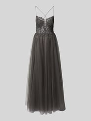 Abendkleid mit Spitzenbesatz von VM by Vera Mont - 17