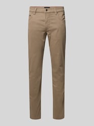 Modern fit broek in 5-pocketmodel van bugatti Beige - 30