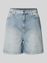 Relaxed Fit Jeansshorts mit Label-Stitching Modell 'Gelita' von HUGO - 19