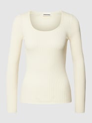 Longsleeve in Strick-Optik Modell 'ALAANIA' von Armedangels - 44