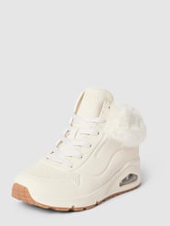 High Top Sneaker mit Label-Details Modell 'UNO' von SKECHERS Weiß - 11
