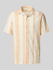 Regular Fit Freizeithemd mit Resortkragen Modell 'JAYDEN' von Casual Friday Orange - 44