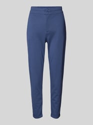 Spodnie materiałowe o kroju slim fit z wpuszczanymi kieszeniami model ‘NANNI’ od FREE/QUENT - 11