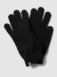 Handschuhe mit Label-Detail Modell 'BARRY' von Jack & Jones Schwarz - 6