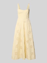 Cocktailkleid mit Lochstickerei Modell 'LILAH' von Bardot - 8