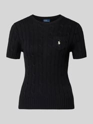 Sweter z dzianiny o kroju regular fit z czystej bawełny od Polo Ralph Lauren - 37