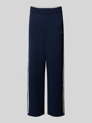 Spodnie dresowe o kroju straight fit z mieszanka wiskozy model 'VARSITY' od PROHIBITED - 12