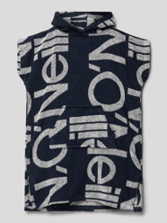 Poncho aus Frottee Modell 'Jack's Towel' von ONeill Blau - 3