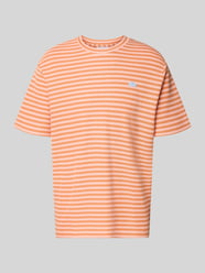 Regular Fit T-Shirt aus Baumwoll-Mix von Lacoste Orange - 45