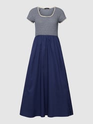 Midikleid in Two-Tone-Machart Modell 'PAROLE' von Weekend Max Mara Blau - 12