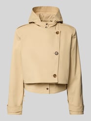 Jacke mit asymmetrischer Knopfleiste Modell 'TRENCH THYM' von Bash Beige - 1