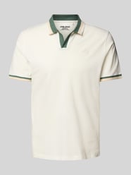 Regular Fit Poloshirt mit V-Ausschnitt Modell 'Evo' von Blend - 24