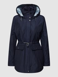 Jacke mit Pattentaschen von Christian Berg Woman Selection Blau - 28
