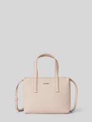 Tote Bag mit Label-Applikation Modell 'CK MUST' von CK Calvin Klein Grau - 1