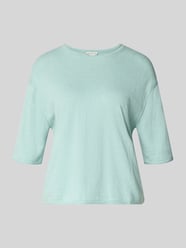 Oversized sweter z mieszanka bawełny i kaszmiru od Tom Tailor - 36