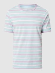 T-Shirt mit Streifenmuster  von Colours & Sons Lila - 9