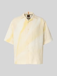 Koszula o kroju relaxed fit z mieszanki lyocellu i lnu model ‘LAPISY’ od BOSS Orange - 12