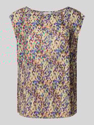 Blousetop met ronde hals van Rich & Royal Bordeaux - 20