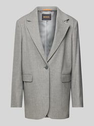 Blazer mit Pattentaschen Modell 'JASOBANE' von BOSS Orange Grau - 16