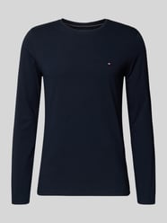 Slim fit shirt met lange mouwen van katoenmix van Tommy Hilfiger - 3