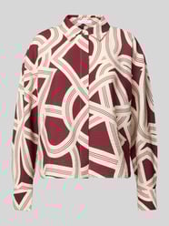 Regular Fit Bluse mit Manschetten Modell 'Famena' von OPUS Bordeaux - 12