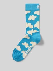 Socken mit elastischem Rippenbündchen von Happy Socks Blau - 35