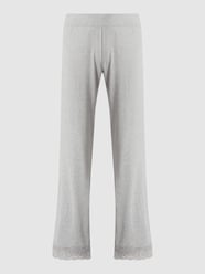 Pyjamabroek met kant van Skiny Grijs - 15