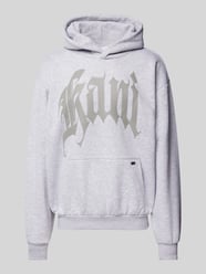 Hoodie mit Label-Print von KARL KANI - 10