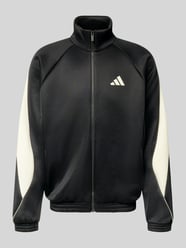 Trainingsjacke mit Stehkragen und Logo von adidas Sportswear - 7