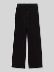 Regular Fit Hose mit Samtstruktur von HUGO - 40