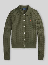 Slim Fit Strickjacke aus reiner Baumwolle von Polo Ralph Lauren - 39