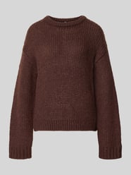 Regular Fit Pullover im Two Tone Look Modell 'DORTHEA' von PIECES - 23