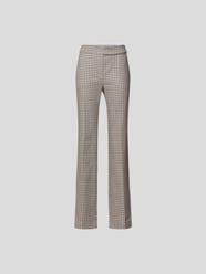 Stoffhose mit Hahnentrittmuster von Alexandre Vauthier Grau / Schwarz - 33
