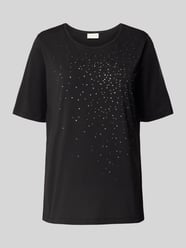 T-Shirt mit Ziersteinbesatz von Milano Italy - 8