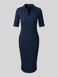 Knielanges Kleid in Ripp-Optik Modell 'Vazarel' von Lauren Ralph Lauren - 28