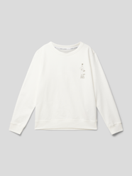 Sweatshirt mit Motiv-Print Modell 'TWAIN' von Pepe Jeans Weiß - 23