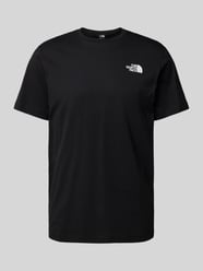 T-Shirt mit Label-Print Modell 'REDBOX' von The North Face Schwarz - 19