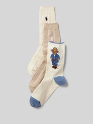 Socken mit Label-Print im 3er-Pack von Polo Ralph Lauren Beige - 13