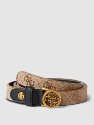 Riem met pinsluiting van Guess Grijs / zwart - 48