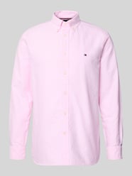 Regular fit vrijetijdsoverhemd van puur katoen van Tommy Hilfiger Fuchsia - 15