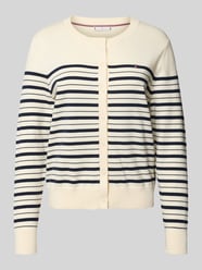 Kurtka z dzianiny o kroju regular fit z mieszanki bawełny od Tommy Hilfiger - 46