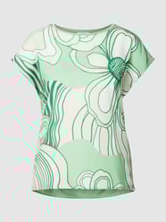 T-Shirt aus Viskose von Opus Grün - 3
