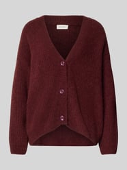 Oversized Cardigan mit Alpaka-Anteil Modell 'East' von American Vintage Bordeaux - 23