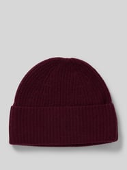 Gebreide muts van kasjmier met brede omslag van MCNEAL - 11