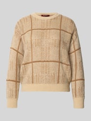 Pullover aus Mohair Woll Kaschmir Mix von Max Mara Studio Beige - 33