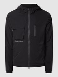 Windbreaker mit Kapuze  von Family First Milano Schwarz - 18