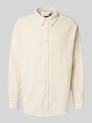 Relaxed Fit Freizeithemd aus Cord Modell 'PADOW' von American Vintage Beige - 7
