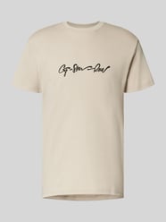T-shirt z nadrukiem z logo i okrągłym dekoltem od G-Star Raw - 34